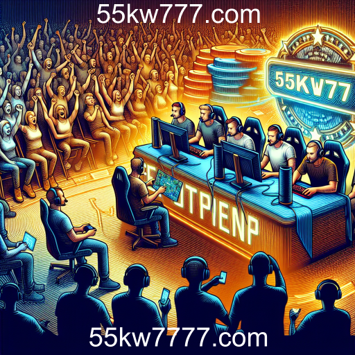 Torneios de Jogos: A Nova Fronteira dos eSports no 55kw777.com